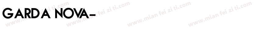 Garda Nova字体转换